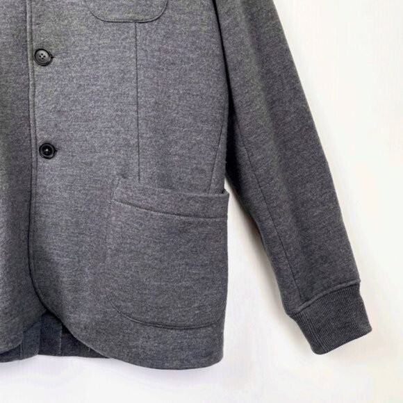 Vince gray 100% wool 3 coat blazer with pockets size Medium - Picture 2 of 7